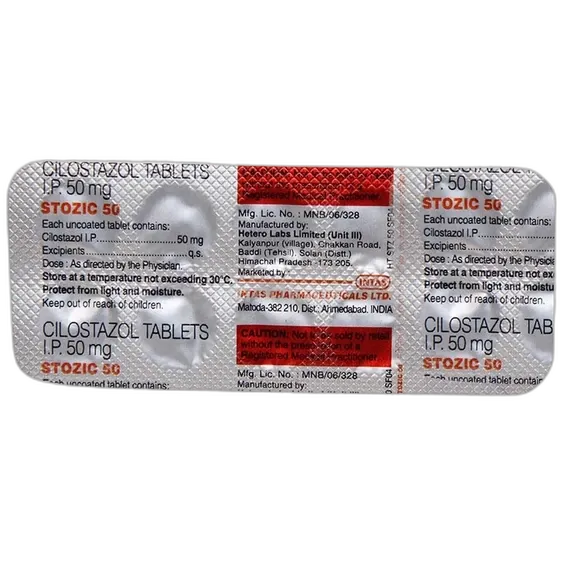 stozic 50mg tablet 10's
